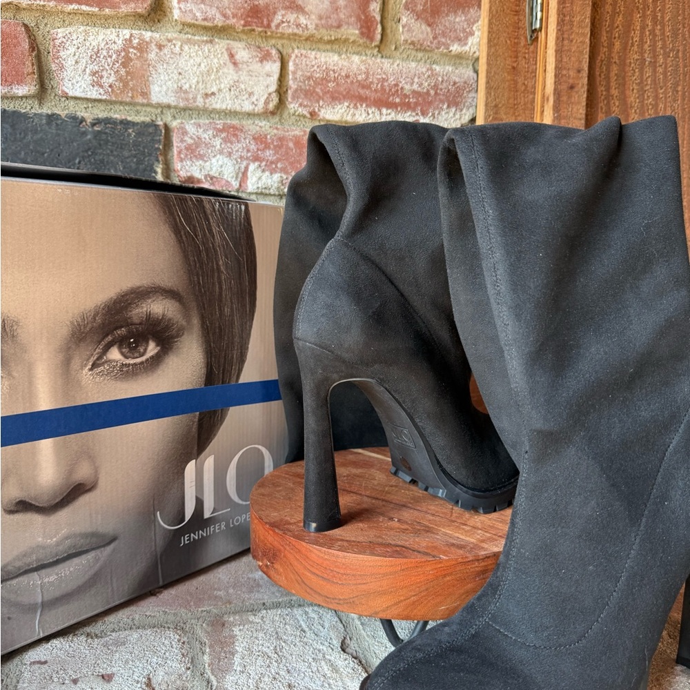 JLO JENNIFER LOPEZ Coblin Over-the-Knee Boot